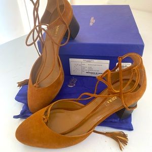AQUAZZARA SUEDE PUMP size 7